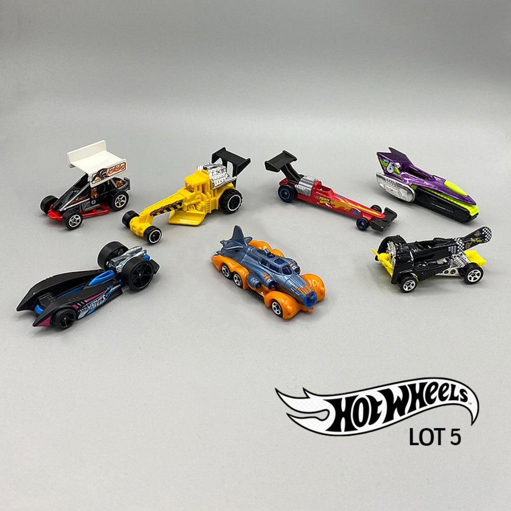 Hot Wheels Diecast Toy Cars – Dragsters (Lot #5)